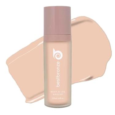 Imagem de Best Bronze Bombshell Maquiagem Corporal e para Pernas - Maquiagem à Prova D'água para Pernas e Base Corporal - para Cicatrizes, Cobertura de Varizes e Corretivo para Pernas (N9 Radiância Natural)