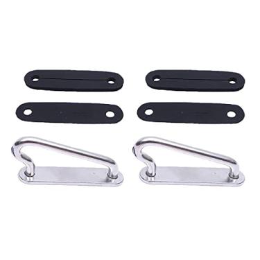 Imagem de Newmind Rolhas de proteção de cinto para mergulho autônomo aço inoxidável à prova de corrosão para prender seu peso de mergulho no lugar e prender seu equipamento de mergulho e acessórios