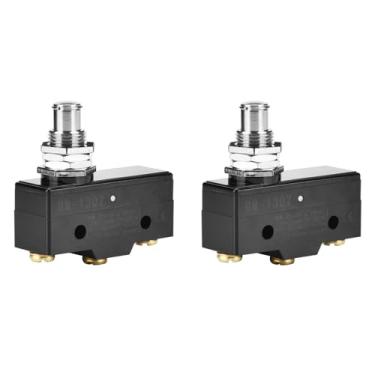 Imagem de Contatos de Prata do Micro Interruptor de 2 Pces, BM-1307 Interruptor de Limite Normalmente Aberto 250v 15a para Cortinas de Ar