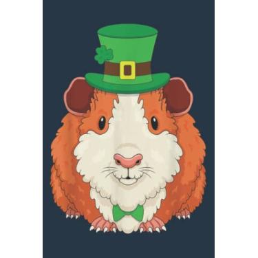 Imagem de St Patricks Day Guinea Pig Shamrock Furry Potato: Premium matte cover design, 116 Pages, Size 6 x 9in