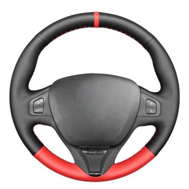 Imagem de MEWANT Capa de volante de couro de microfibra preta para Renault Clio 4 IV 2012-2016 / Captur 2013-2016