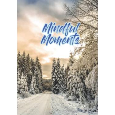 Imagem de Mindful Moments: Winter Walking Path - Garden Theme - Sketchbook Journal - Blank Dot Grid Executive Composition Notebook Modern Calligraphy with Botanical Lettering - Urban Gardener Couture