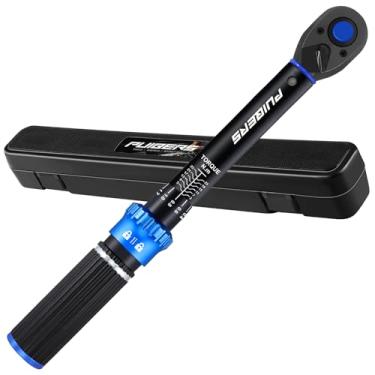 Imagem de PUIBERS Chave de torque de 1/4 polegada, chave de torque de bicicleta 1/4 3-25 NM/22,6-221,3 IN.LB, dupla direção ajustável 72 dentes pequenas chaves Newton medidor para bicicleta, motocicleta e