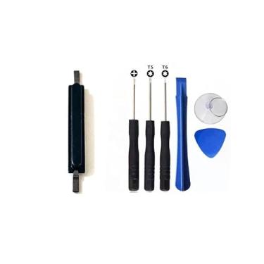 Imagem de Zyh The ocean Para Samsung Galaxy A14 5G SM-A146U Botões de volume de substituição chave basculante (preto)