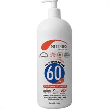 Imagem de Protetor Solar Fator 60 Com 1/3 De Uva 1Lt Nutriex 61028