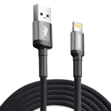 Imagem de Cabo Lightning Premium Ultra Reforçado em Nylon para Carga e Transferê