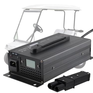 Imagem de Carregador de bateria para carrinho de golfe de 48 volts, Carregador de bateria de gotejamento de 48 V 20 A para carregamento de bateria de chumbo-ácido,48V 20A with 2 Pin Style Plug