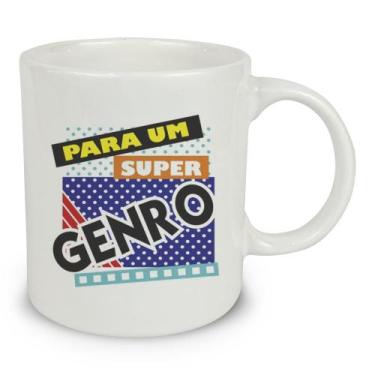 Imagem de Caneca Dedicatória Sortida 320mL - Cerâmica Regina, Vô, Genro