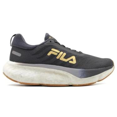 Imagem de Tenis fila float maxxi 2 masculino-grafite/dourado, 38