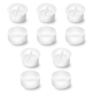 Imagem de Astromania Conjunto de 10 tampas contra poeira para óculos de telescópio astronômico de 3 cm, lente Barlow, adaptador T, focador, diagonal e outros acessórios de telescópio, incluindo 5 tampas