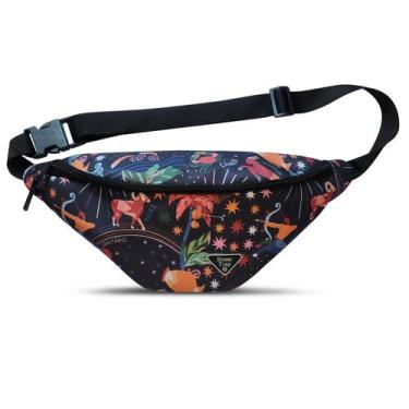 Imagem de Pochete Transversal Ou Para Cintura Doleira Bag Ajustável  - PauloBags