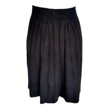 Imagem de Saia Evangélica Plus Size Midi Gode Tricot Mousse Premium Gg-Feminino