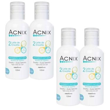 Imagem de SECANTE DE ESPINHAS  ANTI ACNE ACNIX 120ml NATUFLORES 4un