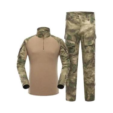 Imagem de Terno Tático Militar de Camuflagem para Paintball, Airsoft e Caça, S, 