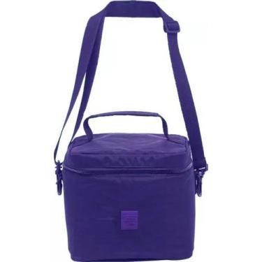 Imagem de Lancheira Bolsa Térmica Para Marmita Basics Yepp MB13085-L, Roxo