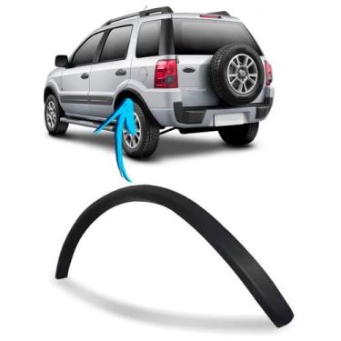 Imagem de Alargador Vão Roda Traseiro Ecosport 2003 a 2012 - SP ACESSÓRIOS, Esqu