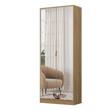 Imagem de Armário Multiuso Sapateira Grife 2 Portas com Espelho - Demóbile Amêndola