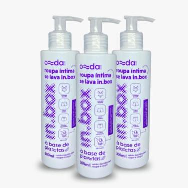 Imagem de Kit In.box - Sabão de banho: Roupa Íntima & Corpo 300ml - 3 unidades -