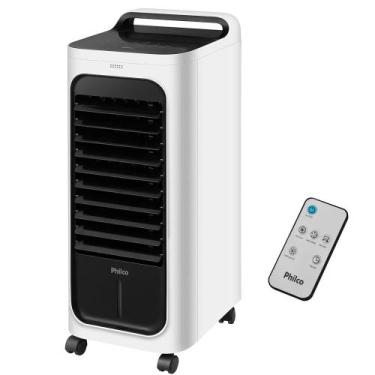 Imagem de Climatizador De Ar Quente e Frio Philco Pcl10 Com Display Branco