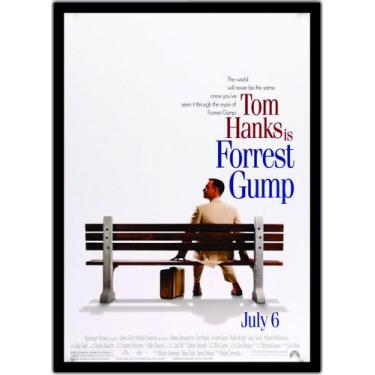 Imagem de Quadro Forrest Gump O Contador De Histórias Cinema Filmes - Vital Quad