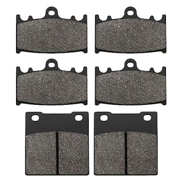 Imagem de ZICOO Pastilhas De Freio Dianteiras E Traseiras Para Suzuki Gsxr 600 Gsxr600 1997-2003, 750 Gsxr750 2000-2003, Tl 1000 S 1997-2001