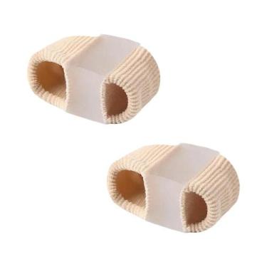 Imagem de Separadores De Dedos De Joanete Em Gel De Silicone Forrado De Tecido P