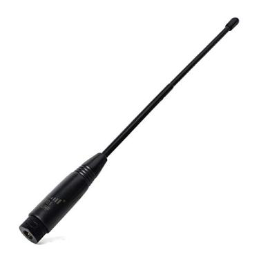 Imagem de HYS Antena Walkie Talkie NA-701, banda dupla, 2 metros, 70 cm, antena de substituição de rádio bidirecional com conector macho SMA para rádios portáteis Wouxun KG-UV6D KG-UV8D TYT UV380 UV8000E Yaesu