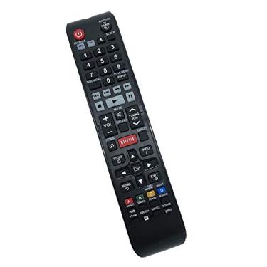 Imagem de Controle remoto substituto compatível com Samsung HT-E5500W HT-E3500 HTE4500ZA HT-EM53C HT-EM53C/ZA HT-E3500/ZA HTE5400/ZA Home Theater DVD TV BD Blu-ray Home Theater System