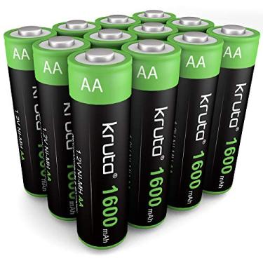 Imagem de Baterias de luzes solares AA 1600mah Alta capacidade 1,2V Ni-MH Bateria solar recarregável AA para luzes solares ao ar livre, luzes de corda de bateria, controles remotos de TV, Mouses sem fio, rádio, lanterna