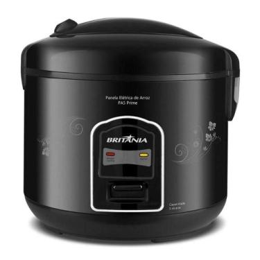 Imagem de Panela Elétrica De Arroz Britânia Preto - 220V, 220V
