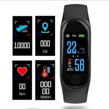 Imagem de Relógio Smartband Pulseira Inteligente Monitor Cardíaco MTR-06 - Tomat