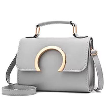 Imagem de Bolsa Feminina Casual de Luxo - DW LUXE COLLECTION, Cinza