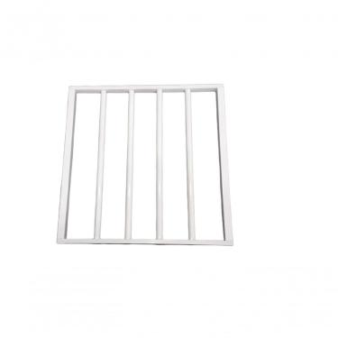 Imagem de Grade De Proteção Em Alumínio Esquadrias Brasil 60x60 Branco [f123]