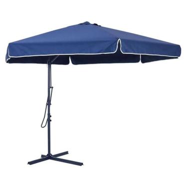 Imagem de Ombrelone Suspenso Com Alavanca Oslo - Belfix Azul Escuro