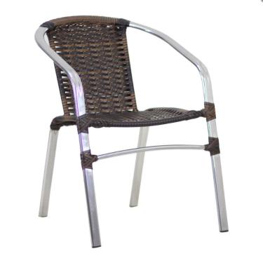 Imagem de Kit 4 Cadeiras E Mesa Tampo 2 Espreguiçadeiras Piscina Argila