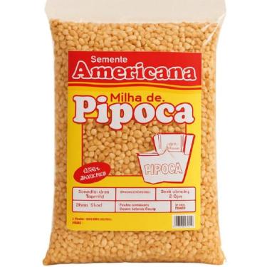 Imagem de Kit 10 kilos Saco Milho pipoca amarelo Premium de qualidade - Genérica
