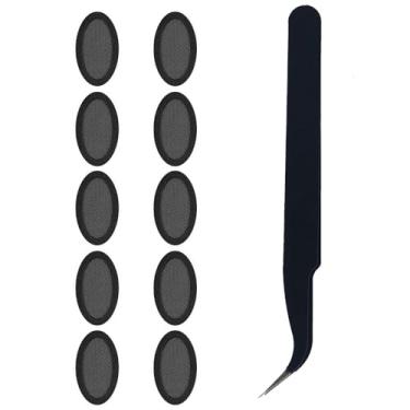 Imagem de TENNMAK Filtro De Reposição À Prova Poeira Para Fones Ouvido Jbl Tune Flex/Wave Flex 2, Malha*, 5 Pares