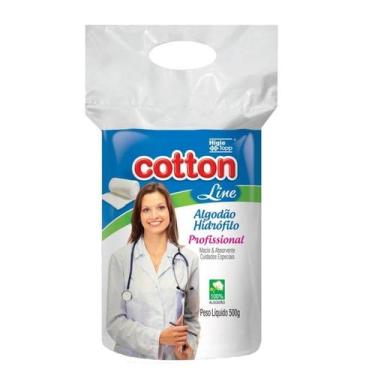 Imagem de Algodão Hidrófilo Cotton Line Professional 500 gr
