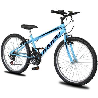 Imagem de Bicicleta Aro 24 Dropp Sport Infantil Adulto18 vel marchas Freio V-Brake