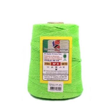 Imagem de Barbantes piratininga n08, Verde limão