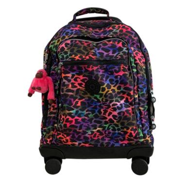 Imagem de Mochila Kipling de Rodinha New Zea Rainbow Jungle 