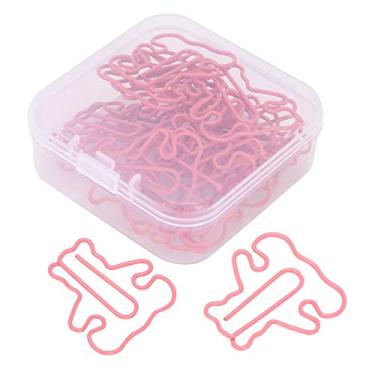 Imagem de GRCFUMO 30pcs Bear Paperclip, clipes de papel para cães fofos, mini marcadores de criatividade Modeling Decoration Supplies