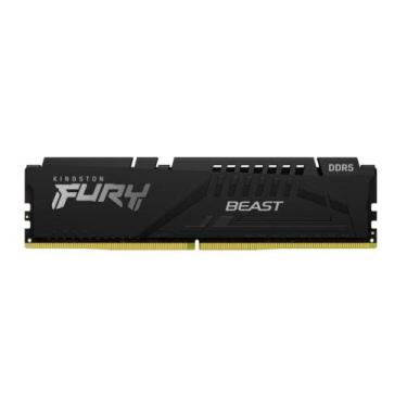 Imagem de Memória 16Gb Ddr5 5200Mhz Kingston Fury Beast Kf552C36Bbe/1