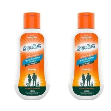 Imagem de KIT COM 2 Repelentes de Insetos Repellere Family Loção My Health 100ml