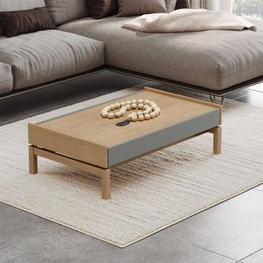 Imagem de Mesa de Centro Barcelona Madeira Maciça e MDF 2151VZ Oak Ferrolack Finestra