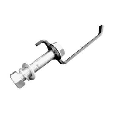 Imagem de menolana Acessórios para rack de agachamento, suporte de gancho, faça você mesmo, resistente, gancho de armazenamento de metal para rack de energia para faixas