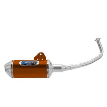 Imagem de Escape Pro Tork Mini 3 para Pcx Curva Cromada, DOURADO, Único