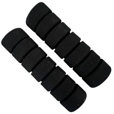 Imagem de Espuma Preta Manopla Motocicletas e Bicicleta (Par) - Universal