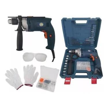 Imagem de Furadeira impacto songhe sh0609 750w cabeca de ferro com maleta - Sa, 