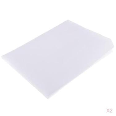Imagem de predolo 2x Encarte de Lã em Branco, Multitecido, Lã, Lado